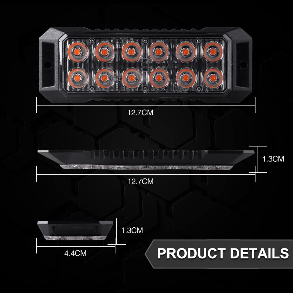 New12-LED migający stroboskop  – Sos Light Strobe recenzja i cena