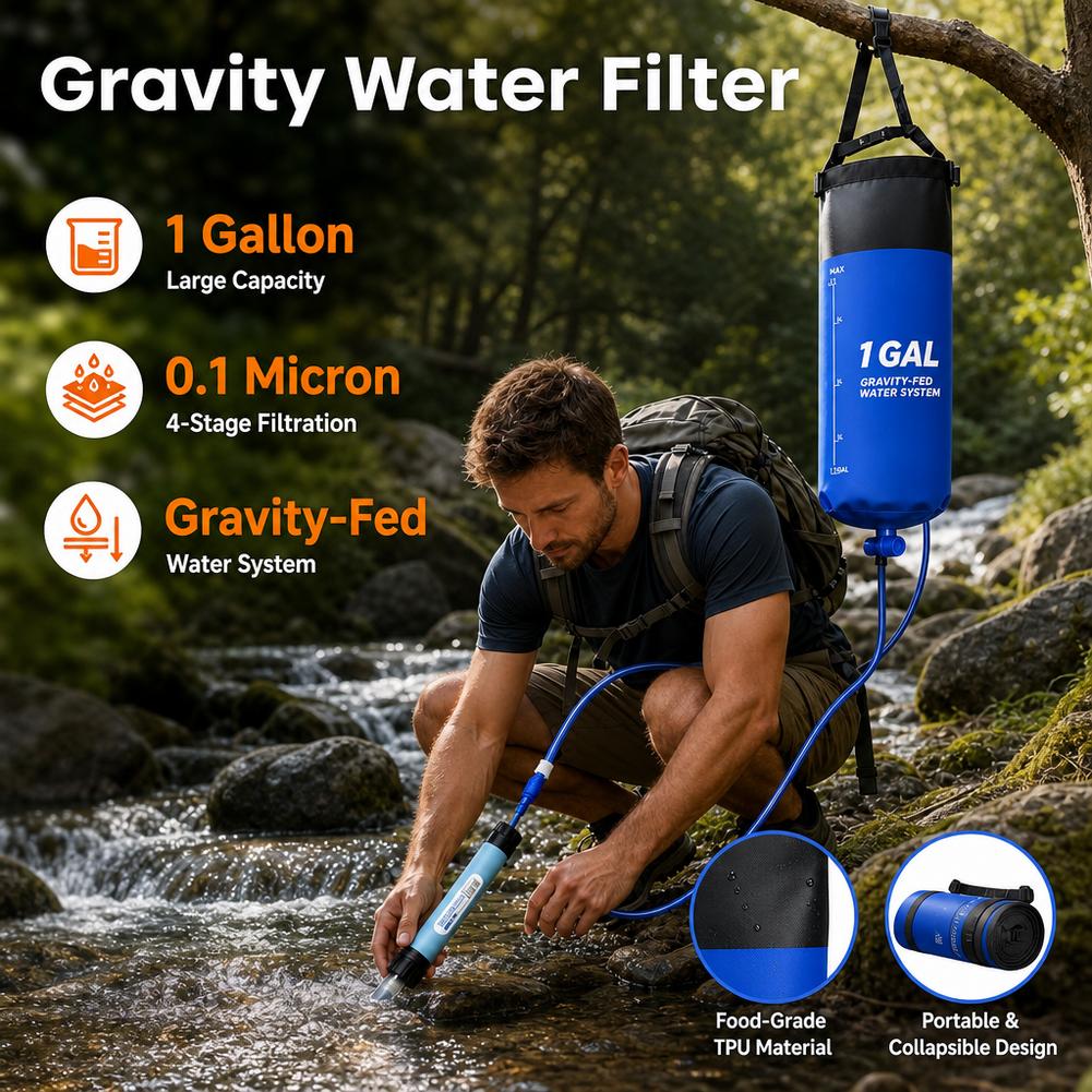 1. Zestaw filtrujący wodę z sy – Water Purification Straw recenzja i cena