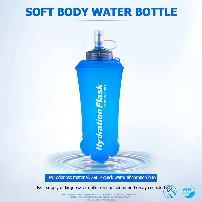 250ml 500ml 750ml Przenośna Sk – Water Bag Collapsible recenzja i cena