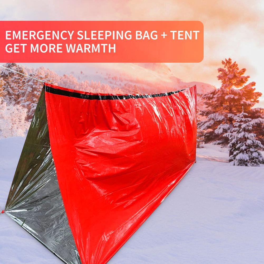 Przenośny Wodoodporny Awaryjny – Emergency Mylar Tent recenzja i cena